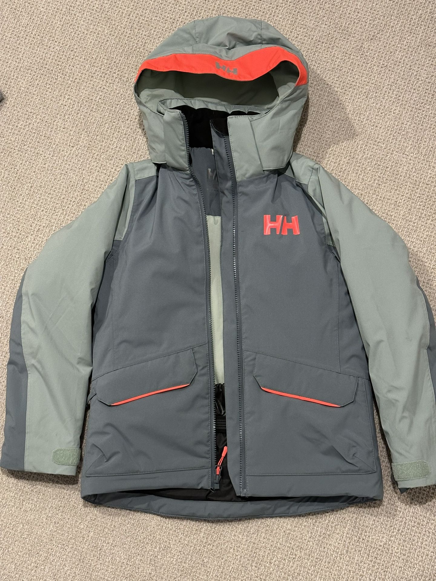 Helly Hansen Youth Ski Coat (Grey)
