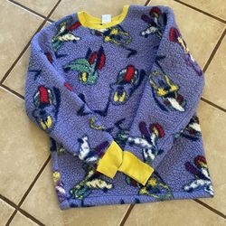 (N50) Disneys Pluto Sherpa Fleece Size S