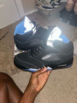 Air Jordan 5 Retro Black University Blue (UNC / Carolina)
