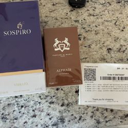 Sospiro Vibrato Parfums De Marly Althair 