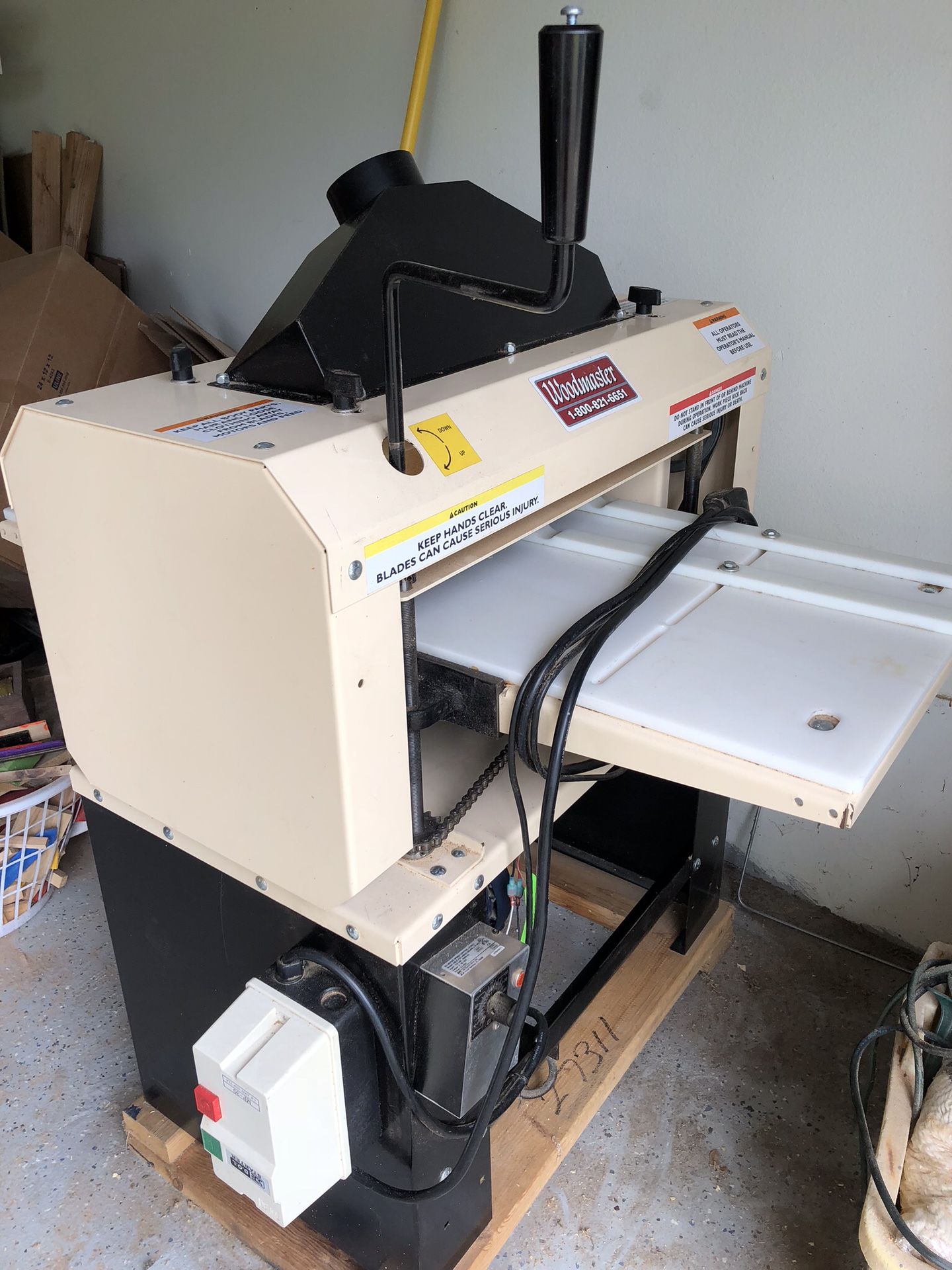 Woodmaster Planer/Molder / Sander - Model 718
