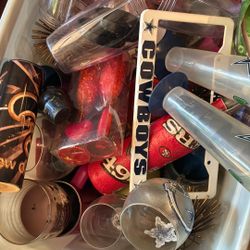 Cups, different items