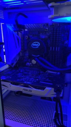 Custom Built Gaming PC with RGB Lighting