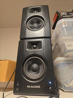 MAudio Studio Speakers 4" Pair New