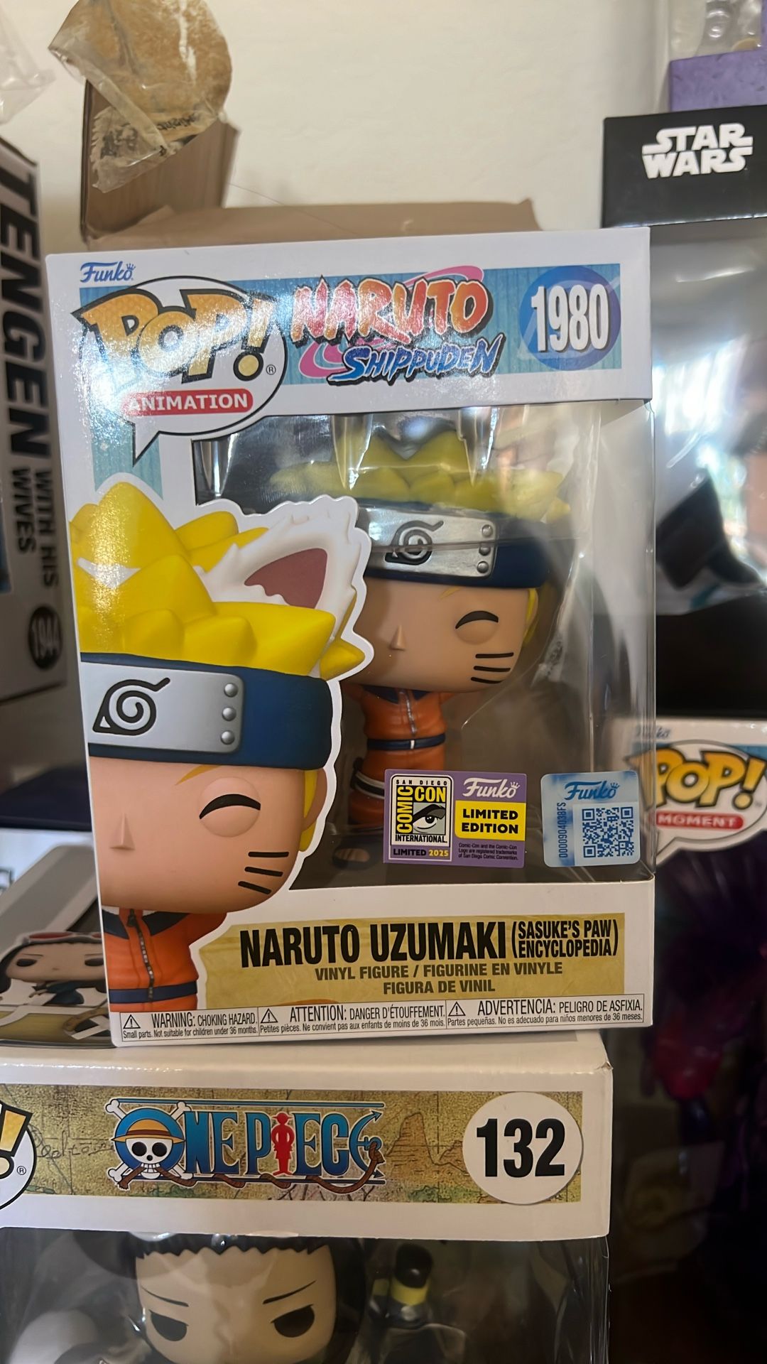 Naruto Funko Sasukes Paw