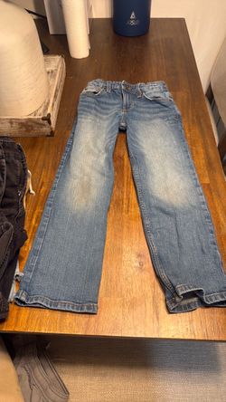 Kids Light Wash Denim Jeans Size 7