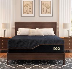 EGOHOME 14 Inch KING Size Memory Foam Mattress 