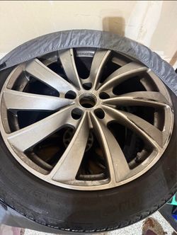 Tesla Model S Winter/Snow tires (set of 4).     245 mm tire width 19” wheel/rim
