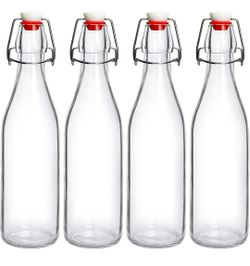 Swing Top Bottles 16oz,4 Pack