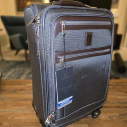 Travelpro Platinum Elite 23” Carry-On Spinner Luggage – Vintage Grey Expandable TSA Lock 46L Lightweight 4-Wheel Suitcase
This description was generat