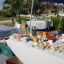 Glass, Porcelain, Dolls Etc