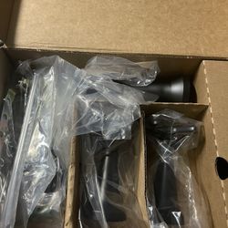 Moen High Arch 2 Handle Bathroom Faucet Matte Black 