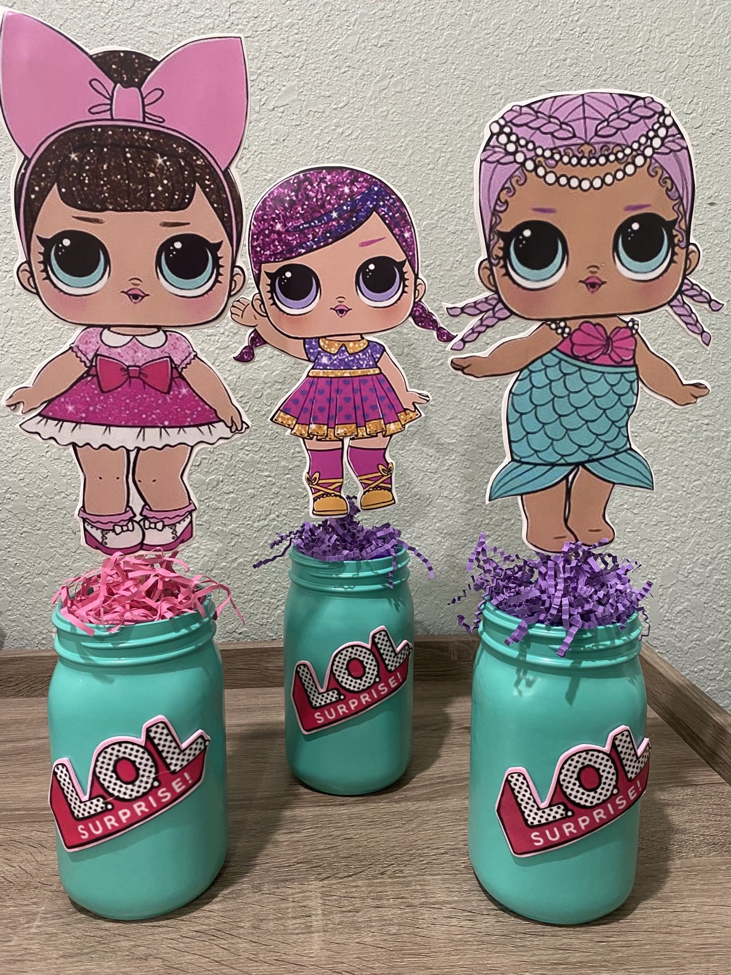LOL.Surprise Dolls Party Centerpieces