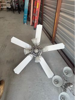 Light/fan and dinning table fan