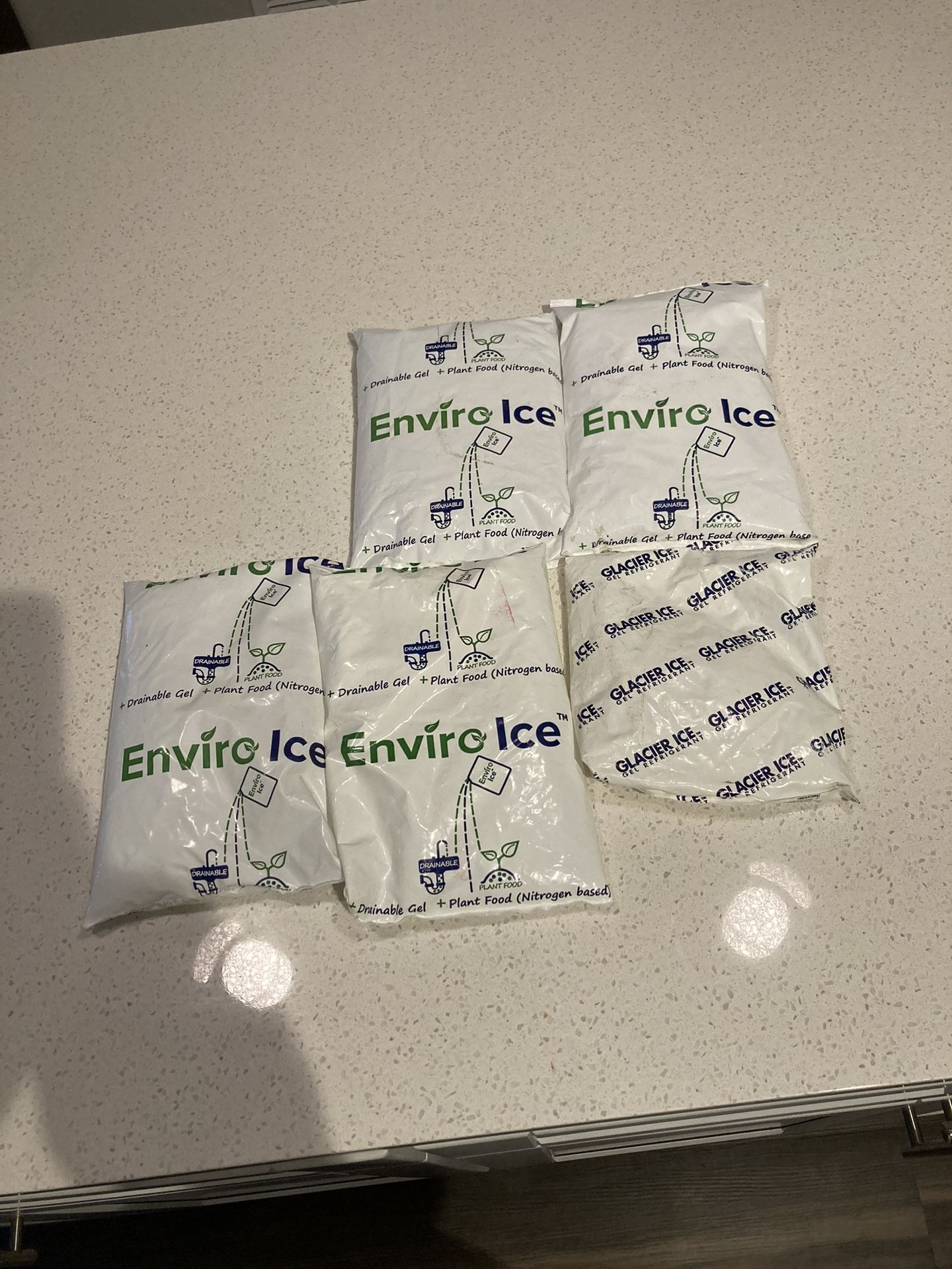 Enviro Ice Gel packs- 5 count
