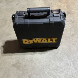 2 DeWalt Drills With case … No Batteries 