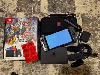 Nintendo Switch v2 OLED Super Smash Bros Edition Bundle