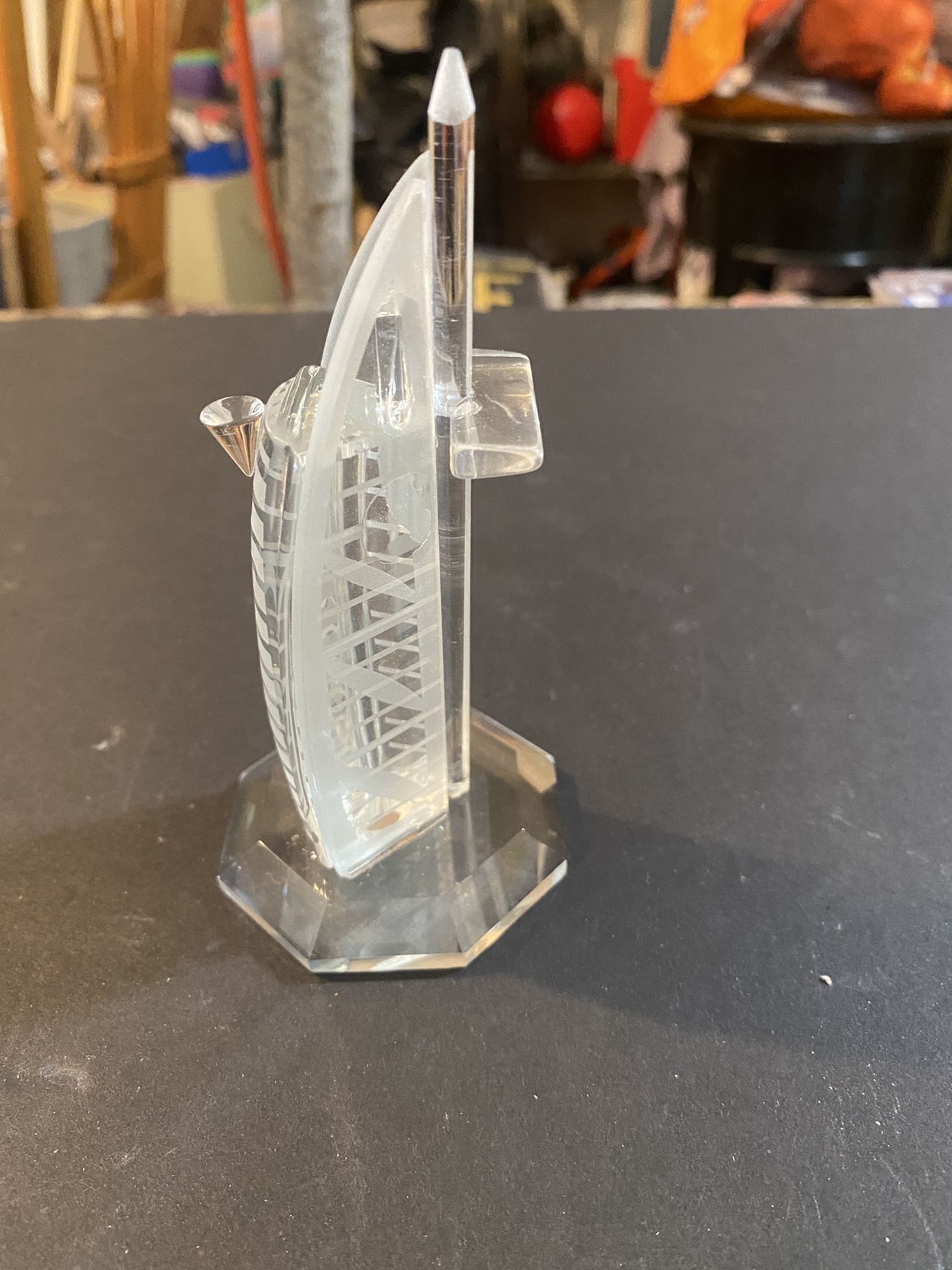 Dubai Burj Al Arab Hotel Glass Sculpture