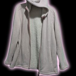 Girls Light Pink Fleece Jacket 