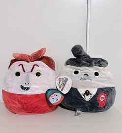 Disney Nightmare Before Christmas Squishmallow lol Set - New & Like New!