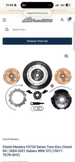 Clutch Masters fx725 STI