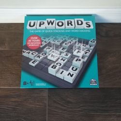 Upwords Board Game