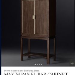 Restoration Hardware Bar Cabinet
