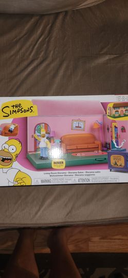 The Simpsons Living Room Diorama