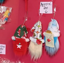 Children's Christmas gnome ornament for hide n seek game idea