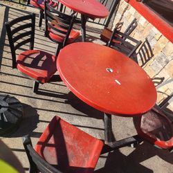 Restraunt Style Patio Tables