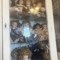 25 porcelain vintage dolls from Germany 300 or OBO