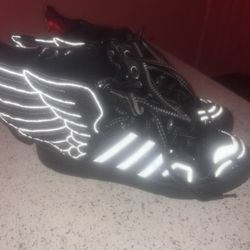 Jeremy Scott Addidas Wings 2.0 NASA Blk/Grey size 10