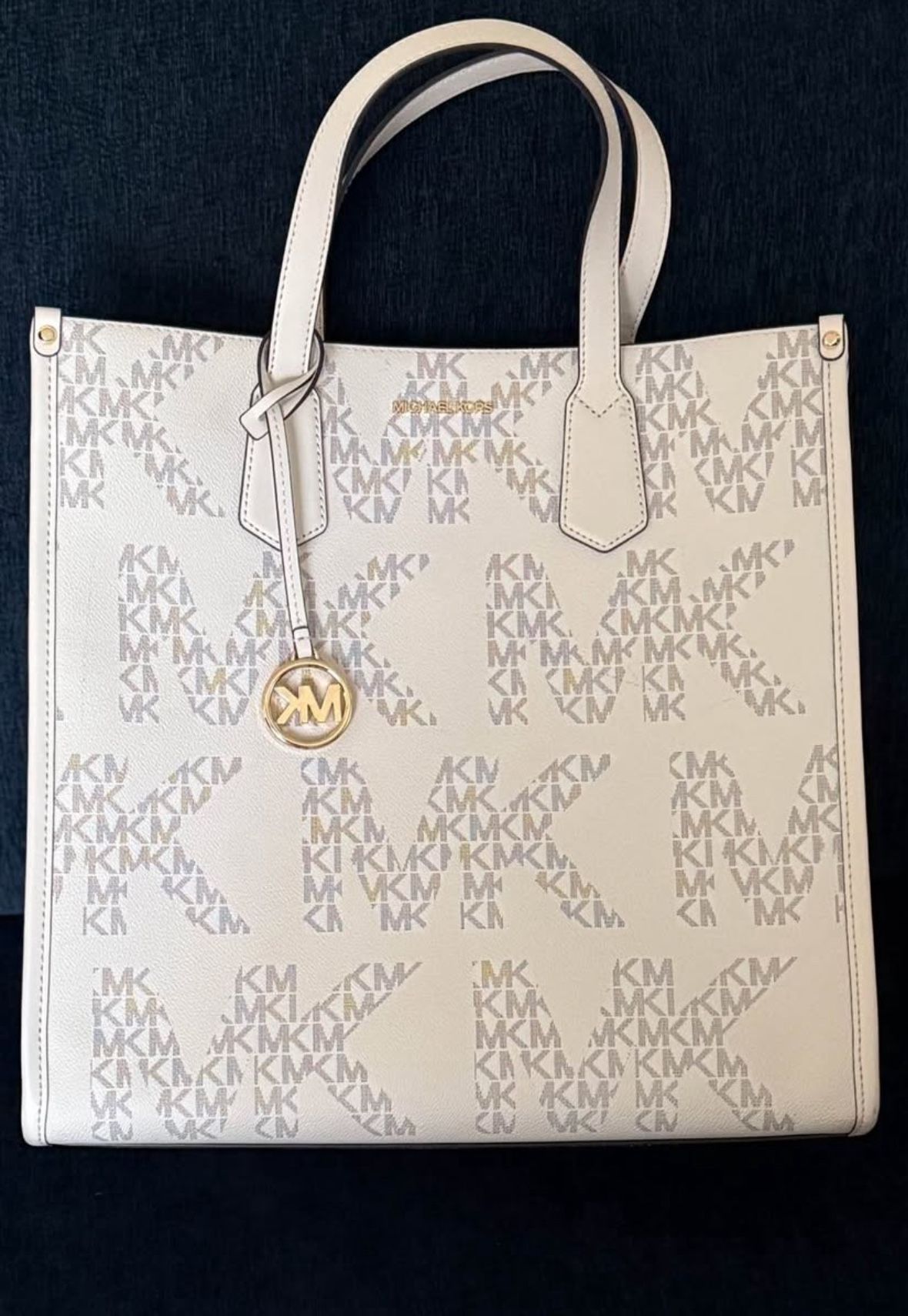 White Michael Kors Tote
