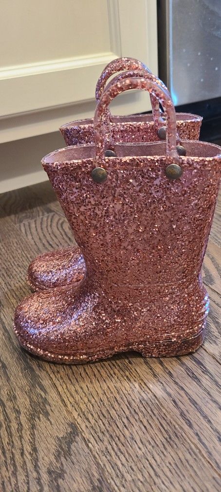Toddler Girl Rain Boots Size 7