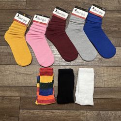 Woman’s SLOUCH SOCKS (9-11)