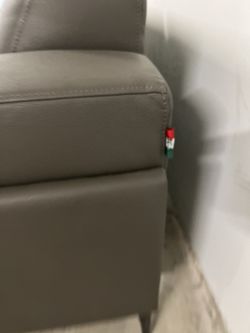 Italian leather couch