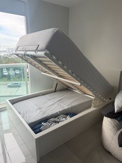 IKEA Full Size Storage Bed