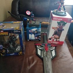 Marvel, DC And Transformers Collectables 