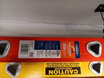 Werner - T6228-2GS 28 ft. Glidesafe Fiberglass Extension Ladder