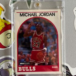 Michael Jordan error card