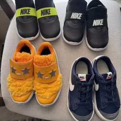 Nike Air Size 10C Sneaker Bundle Flex Runners Low Blazers Special Edition 