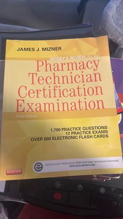 Pharmacy technician certification books