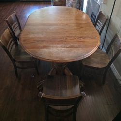  Juego De Comedor De 6 Sillas 