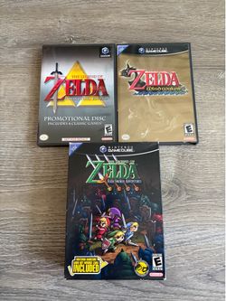 Zelda Nintendo GameCube Games Bundle