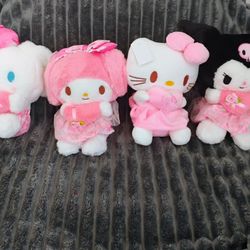 Hello Kitty Plushies