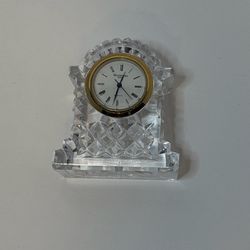Vintage crystal clock