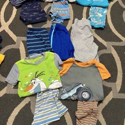 Boys Pajamas Lot Size 4T