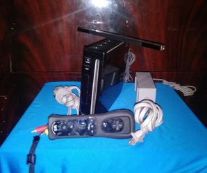 Nintendo Wii black