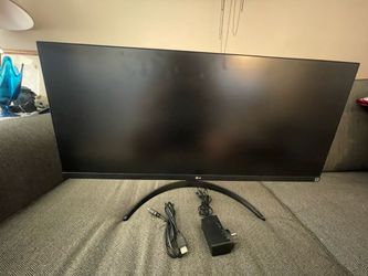 34” LG Monitor 34WQ500