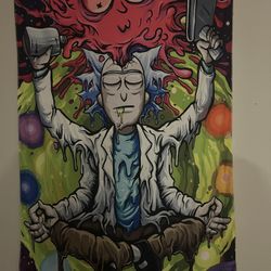 Rick And Morty Tapestry 